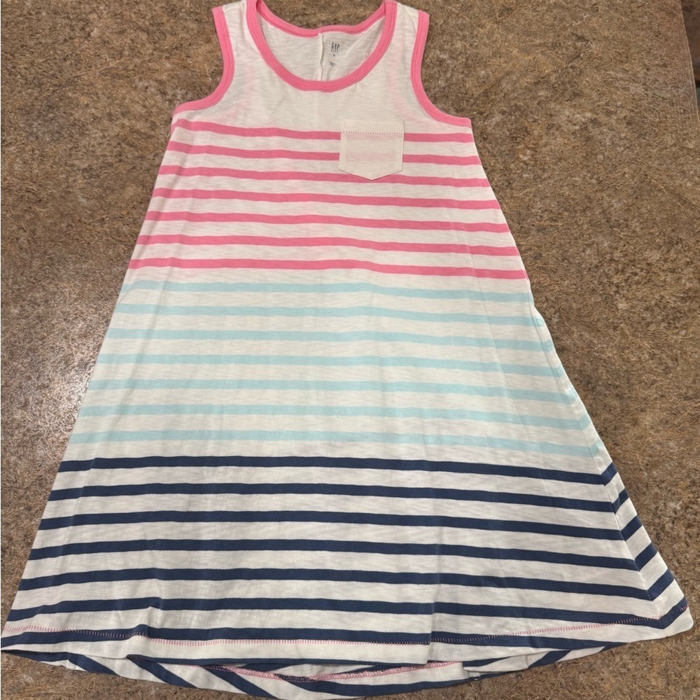 GAP Kids Sleeveless Striped Dress – Size M